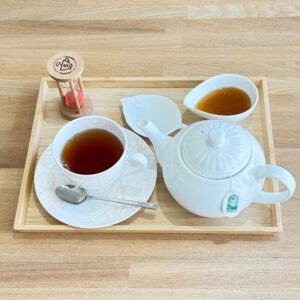 熱海カフェの飲み物、ホット橙 和紅茶